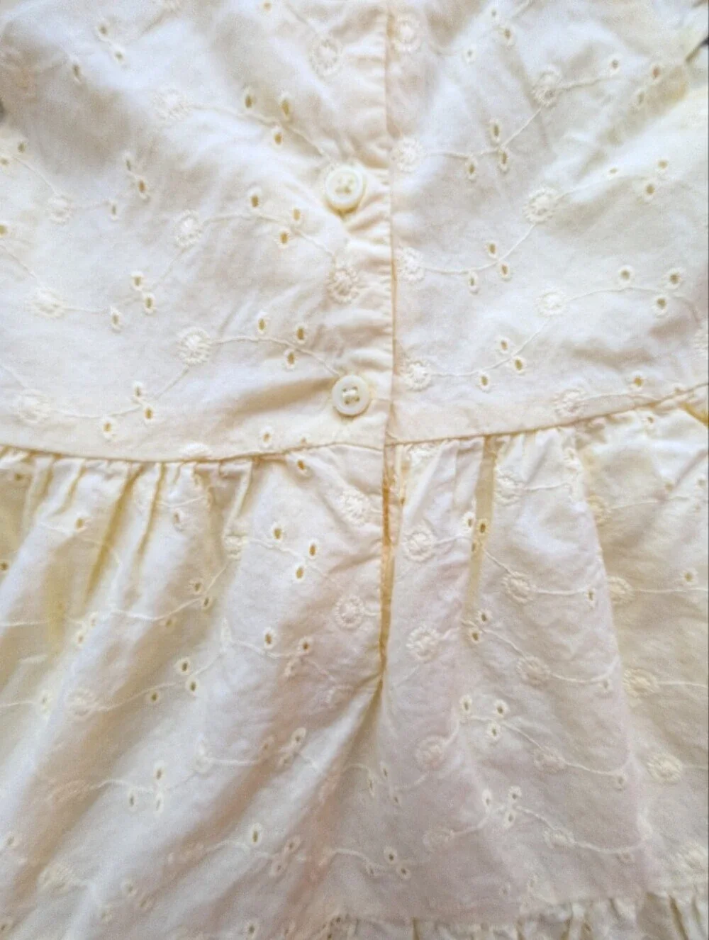 Oshkosh B'gosh Girls Yellow Dress Cotton Size 4T